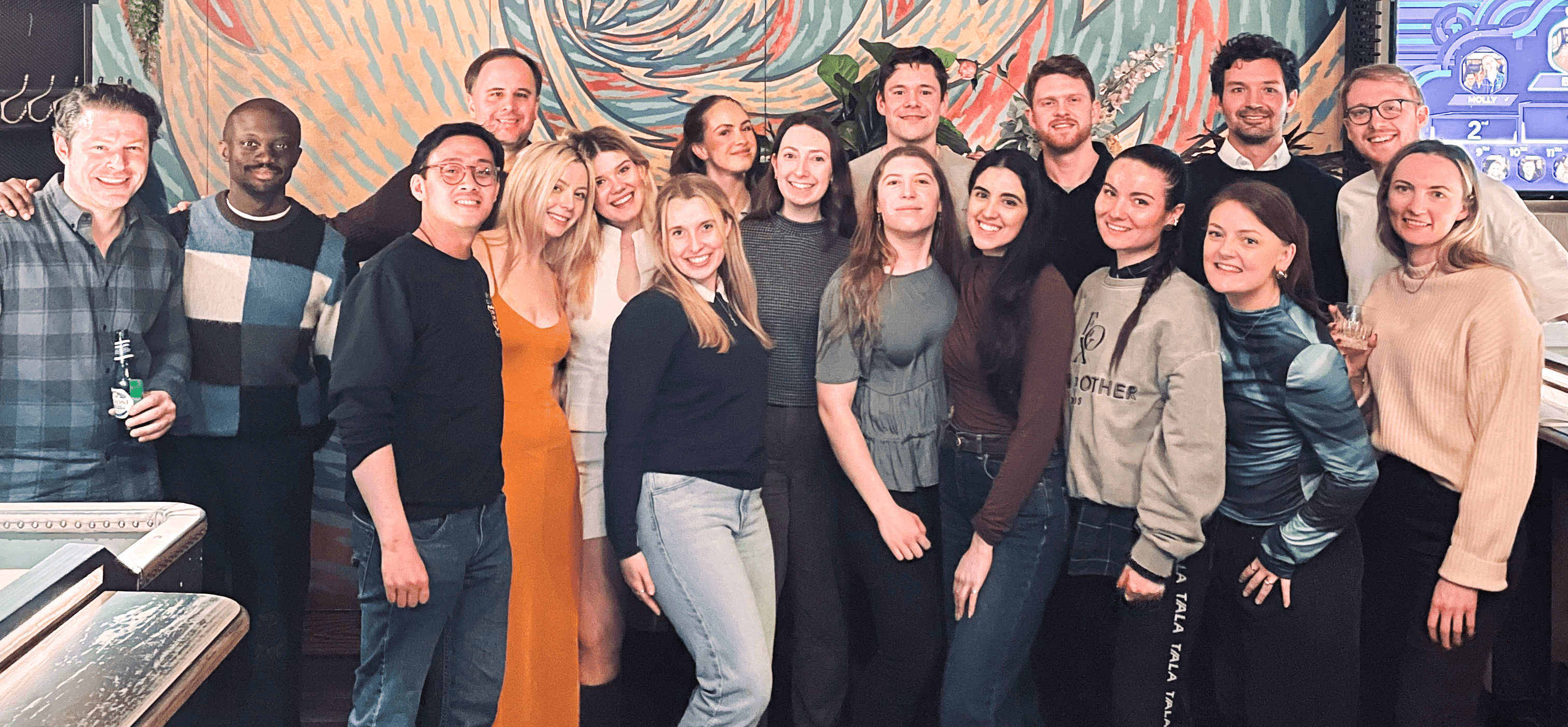 VineMe community gathering together outdoors